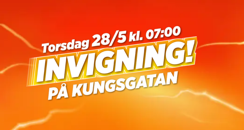 Invigning POWER Kungsgatan Event