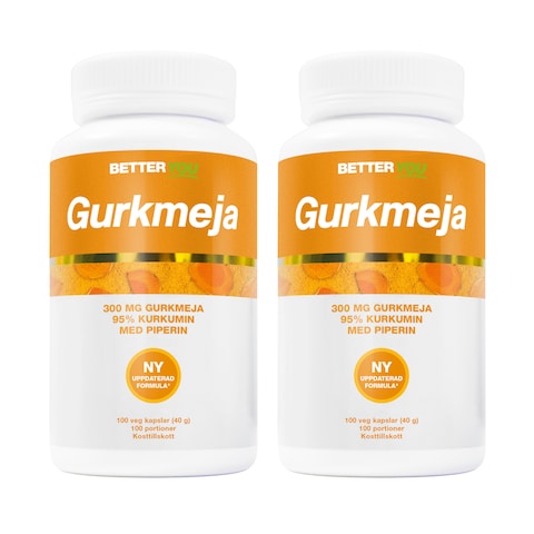 Gurkmeja Ekonomipack 2 x 100 Kapslar