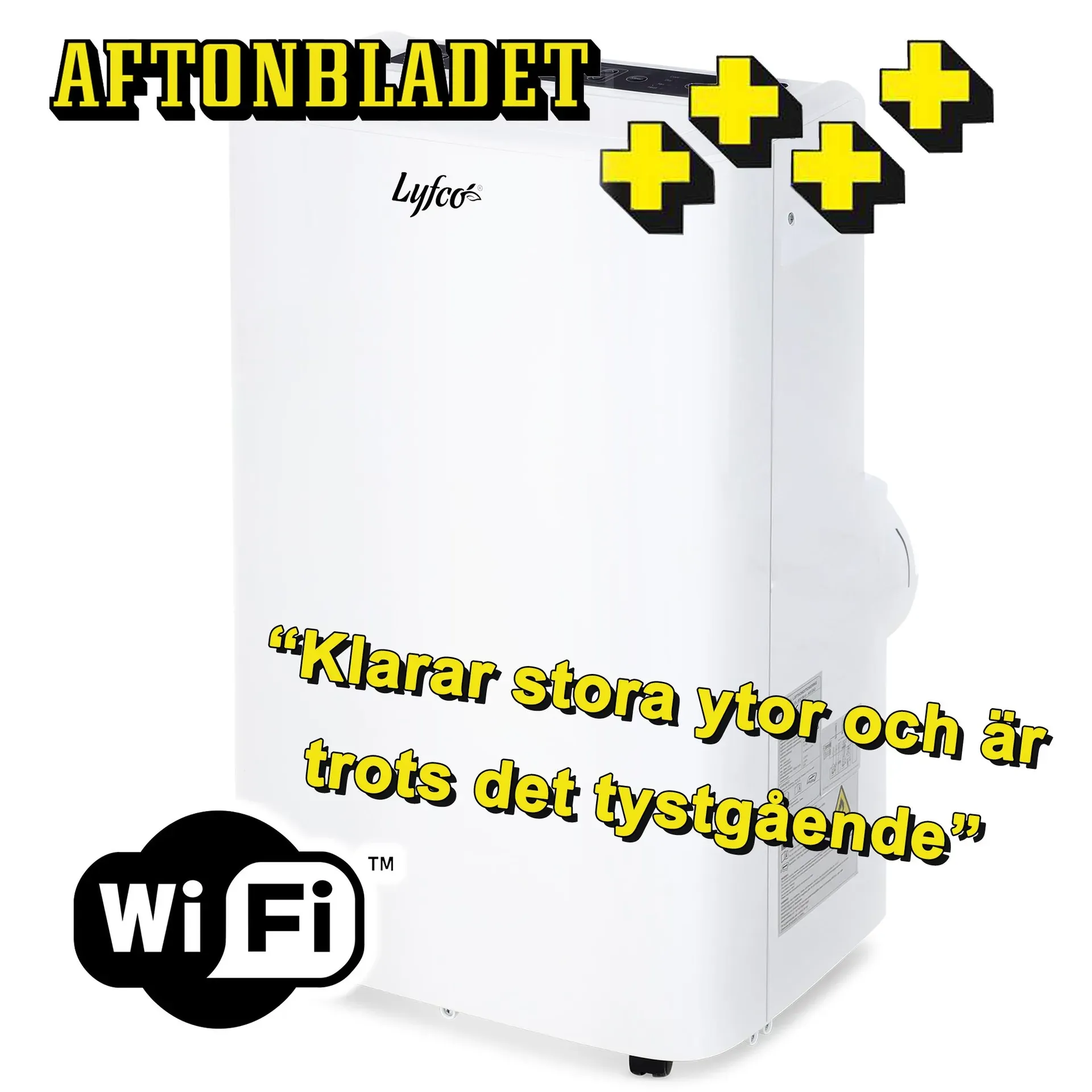 Året runt AC med värmefunktion 14000 BTU