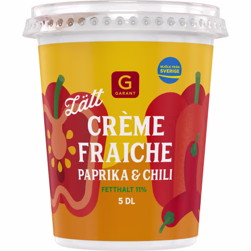 Paprika Chili Lätt Crème Fraiche 11%
