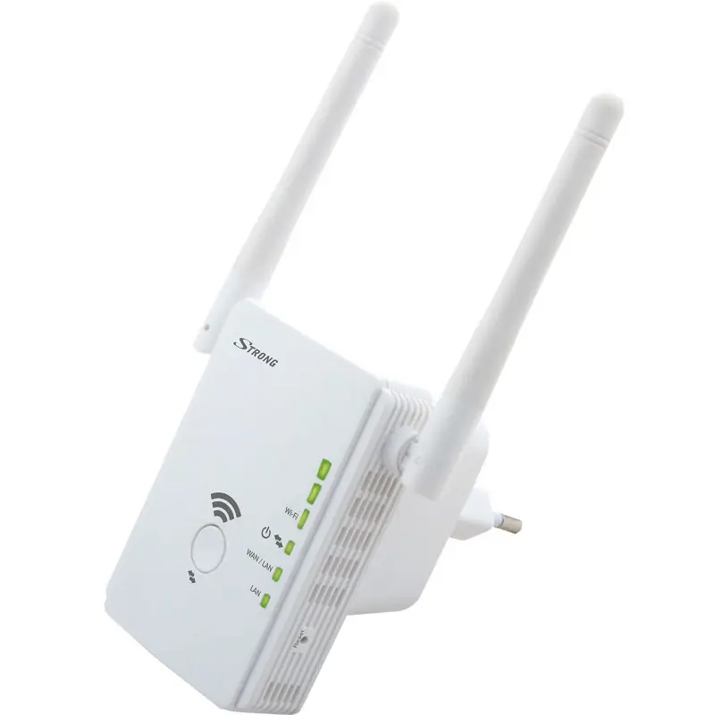 Kraftfull WiFi Repeater 300 Mbit/s Vit