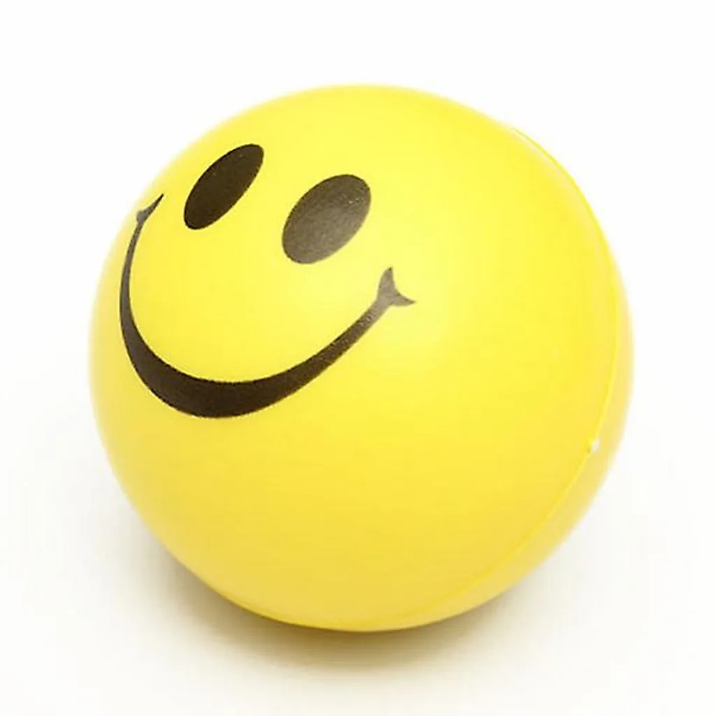 Mjuk Stressboll med Smiley Design