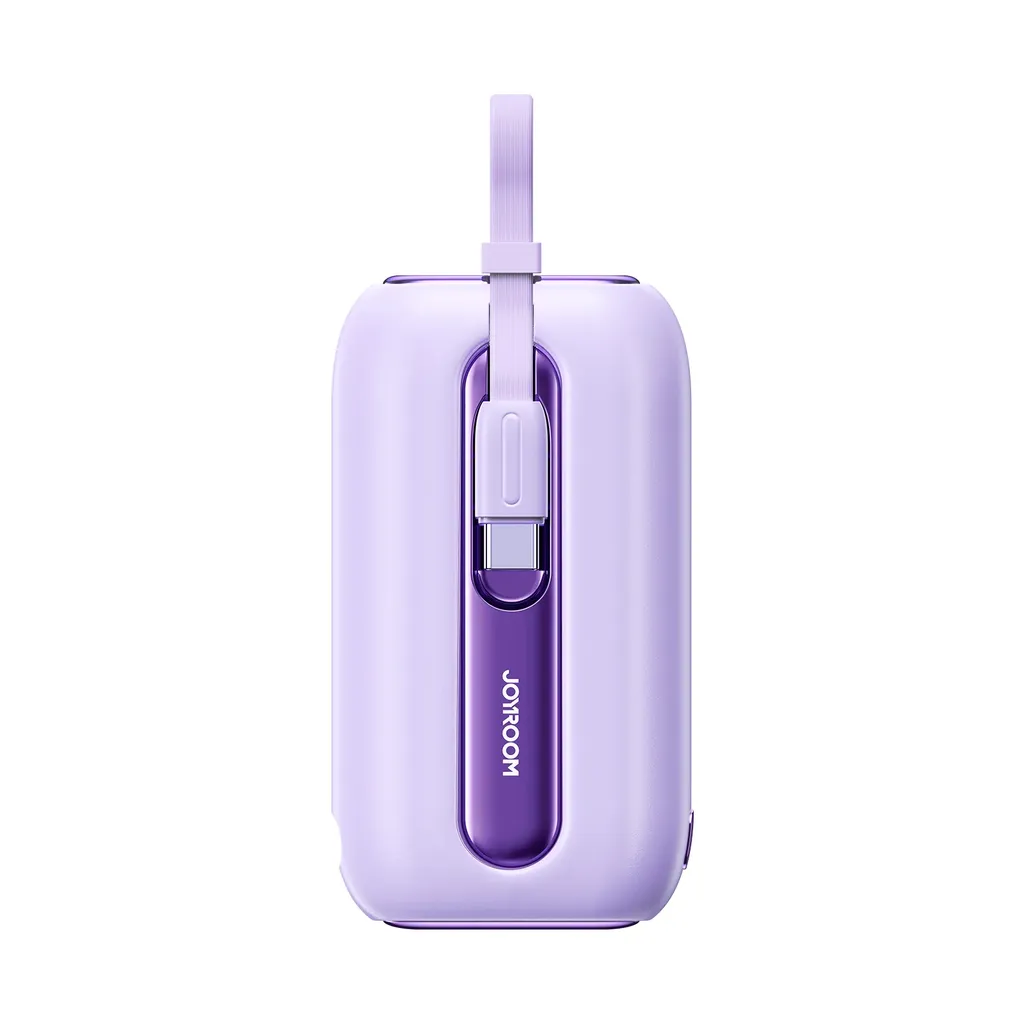 Joyroom Colorful 22.5W 10000mAh Powerbank Lila