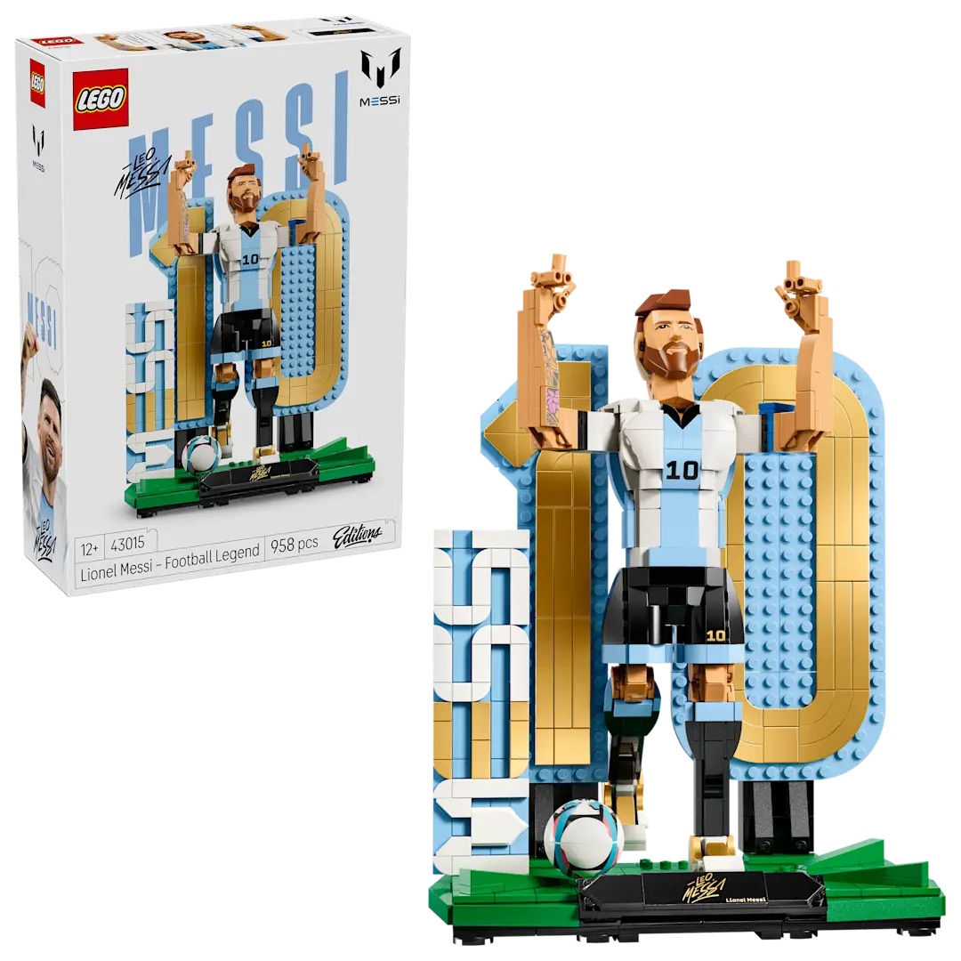 LEGO Editions Lionel Messi Fotbollslegend 43015