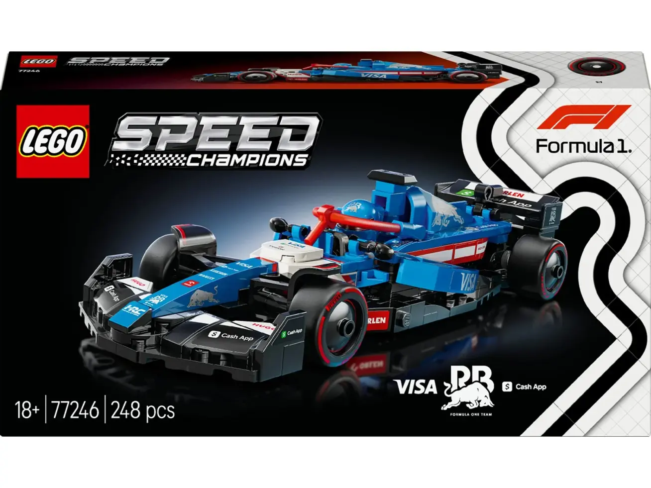 LEGO Speed Champions Visa F1 Racerbil