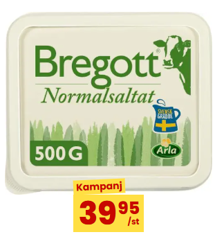 Normalsaltat Smör & Rapsolja