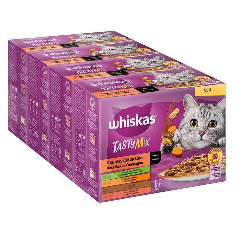 Whiskas Tasty Mix Multipack Portionspåsar 144x85g