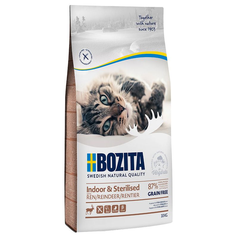 Dubbelpack 2x10kg Bozita Feline Kattfoder