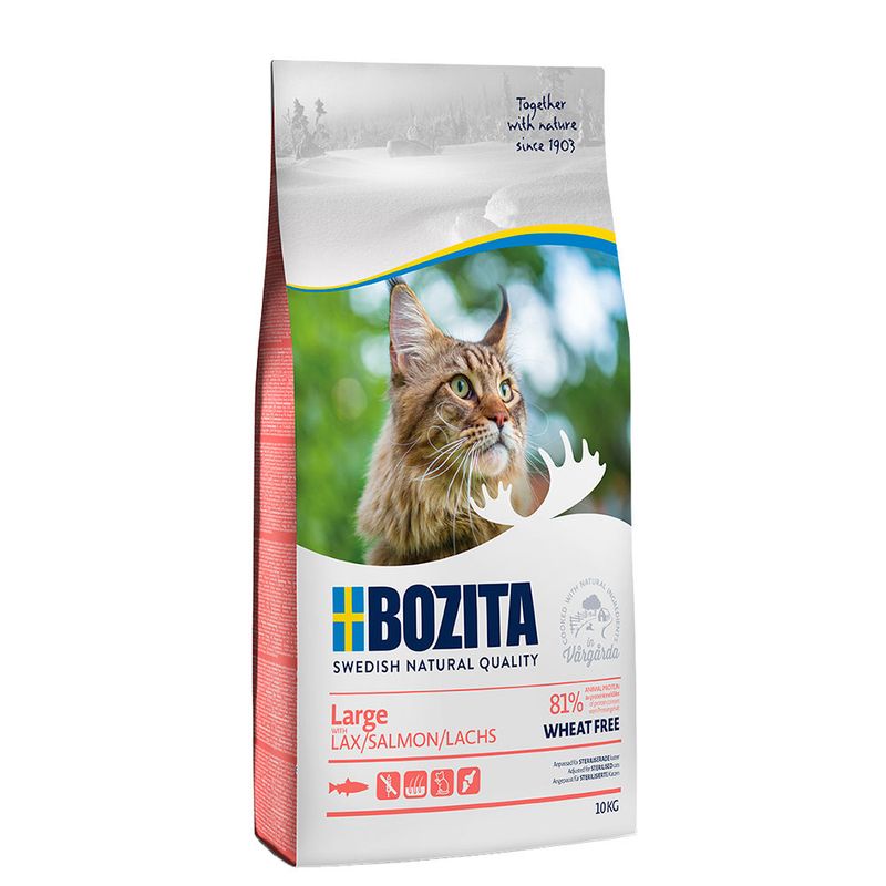 Dubbelpack 2x10kg Bozita Feline Kattfoder