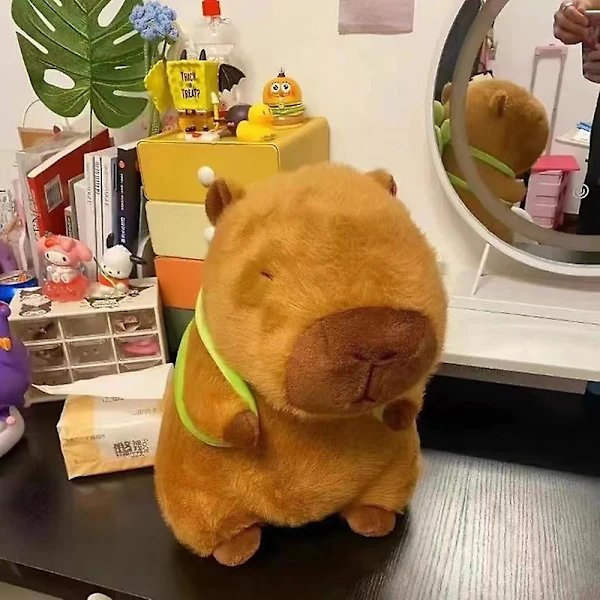Kapibara Plysch Leksak, Söt Fluffig Modell