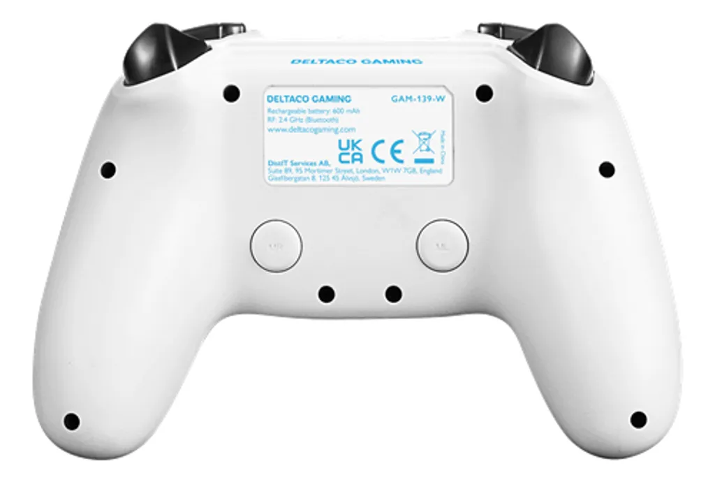 Deltaco Gaming Trådlös Handkontroll Vit