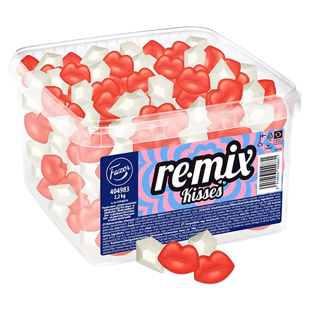 Fazer Remix Kisses Candy Mix 2.2 kg