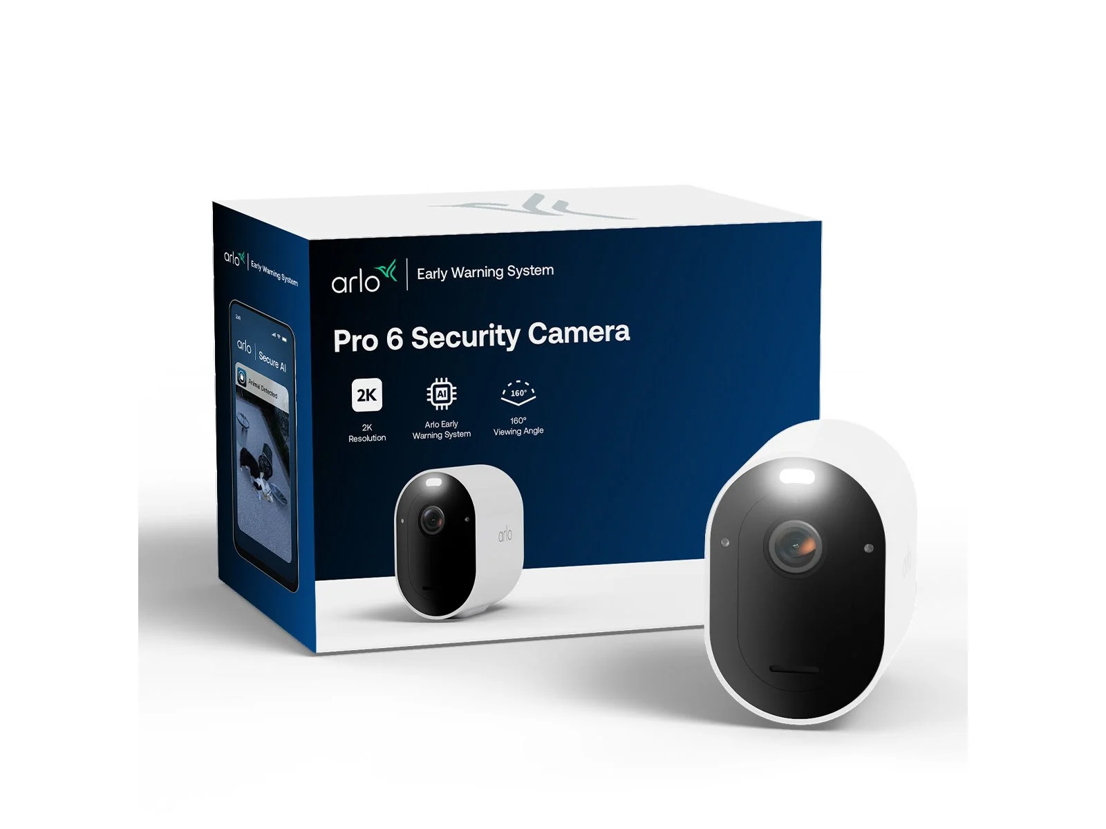 Arlo Pro 6 2K+ Trådlös Övervakningskamera