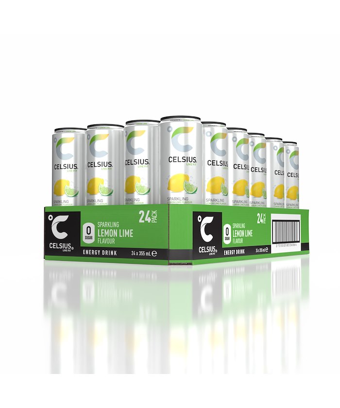 Celsius Lemon Lime Dryck 24-pack