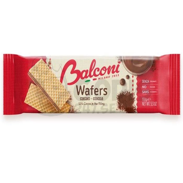 Balconi Cocoa Wafers 150g