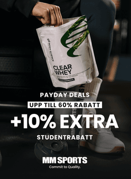 Upp till 60 % + 10 % extra studentrabatt.