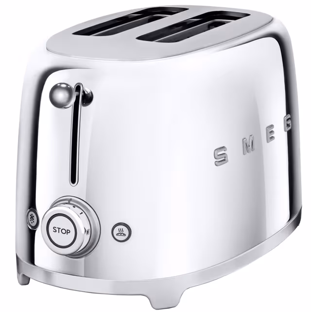 Smeg Brödrost 50-talsstil TSF01 Vit