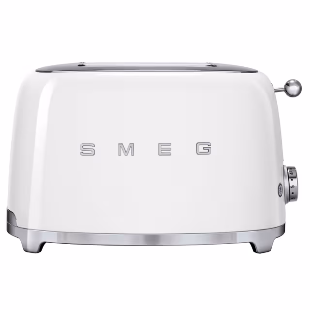 Smeg Brödrost 50-talsstil TSF01 Vit