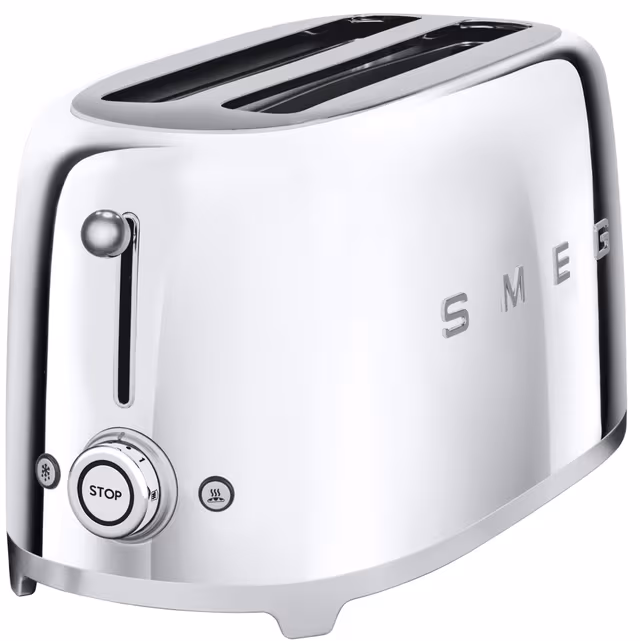 Smeg Brödrost 50-talsstil TSF01 Vit