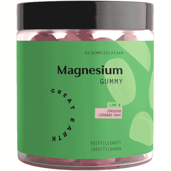 Great Earth Magnesium Gummy 60 gummies