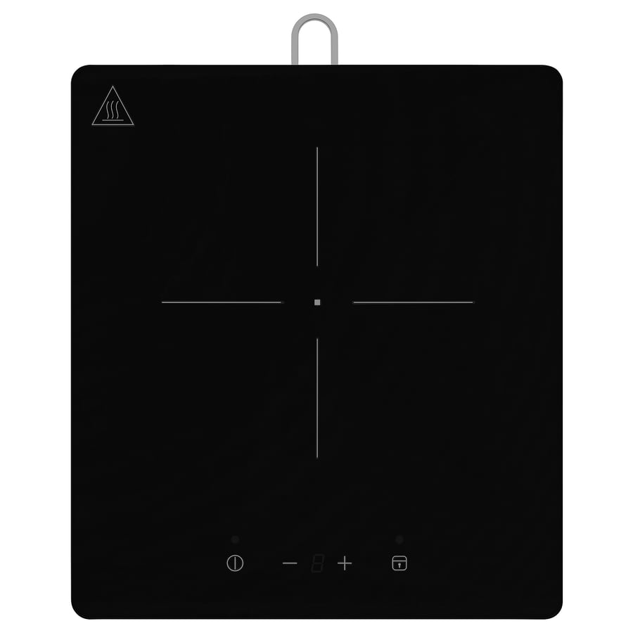 TILLREDA portabel induktionshäll, vit, 1 zon