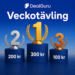 🏆 Veckotävling 1 av 4: 1–7 juni – vinn 300 kr i presentkort