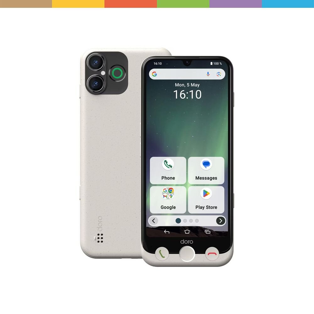 Doro Aurora A31 128 GB Smartphone Bone