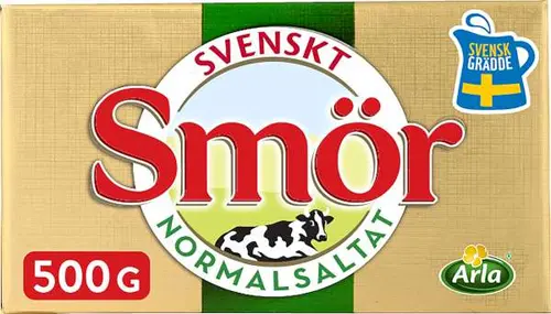 Arla smör, 500 g.