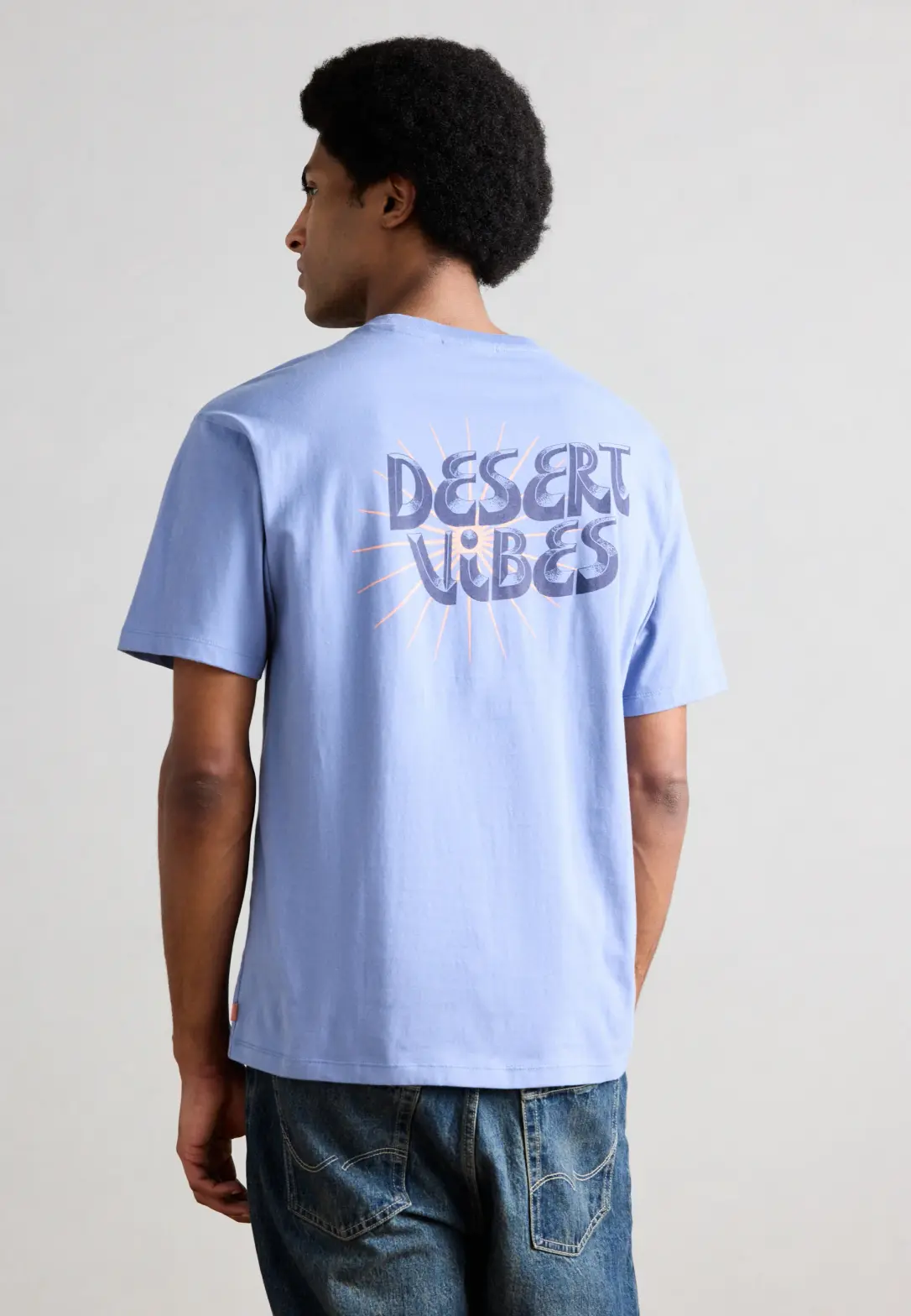 Scotch & Soda avslappnad T-shirt med print