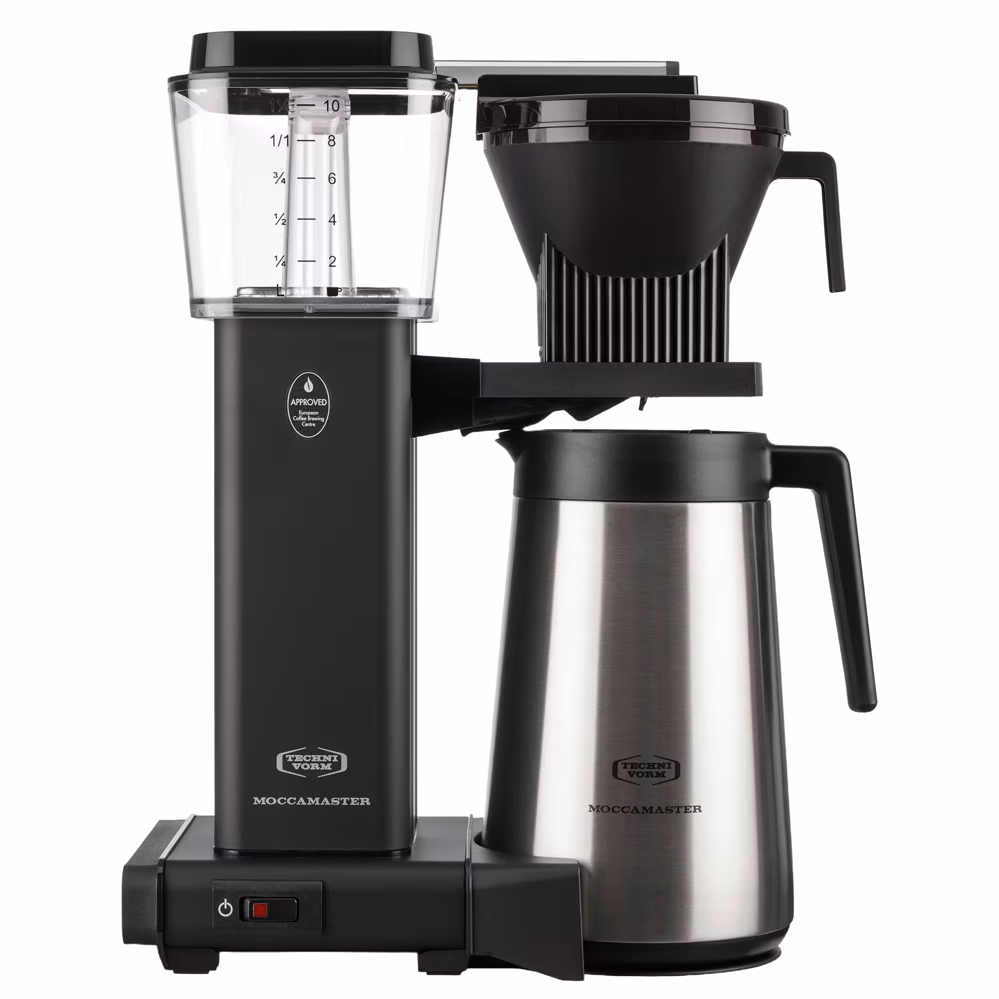 Moccamaster Automatic Thermobryggare 1,25 liter mattsvart