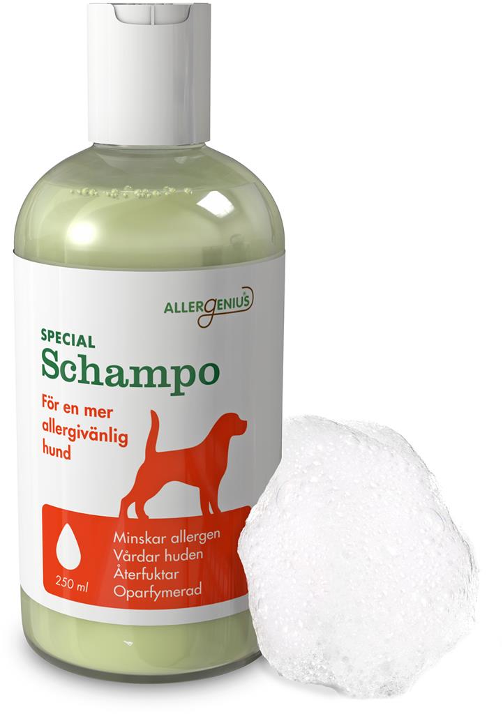 Allergenius Specialschampo för hund, 250 ml