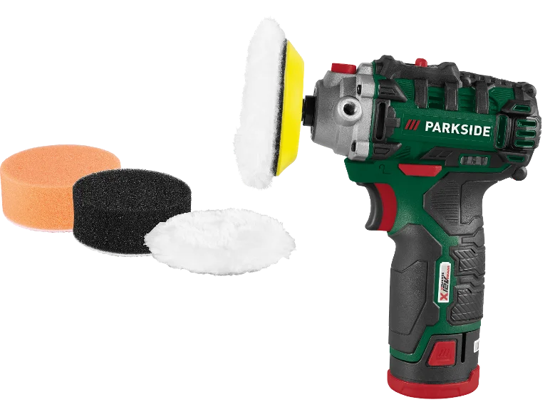 Parkside batteridriven polermaskin 12 V