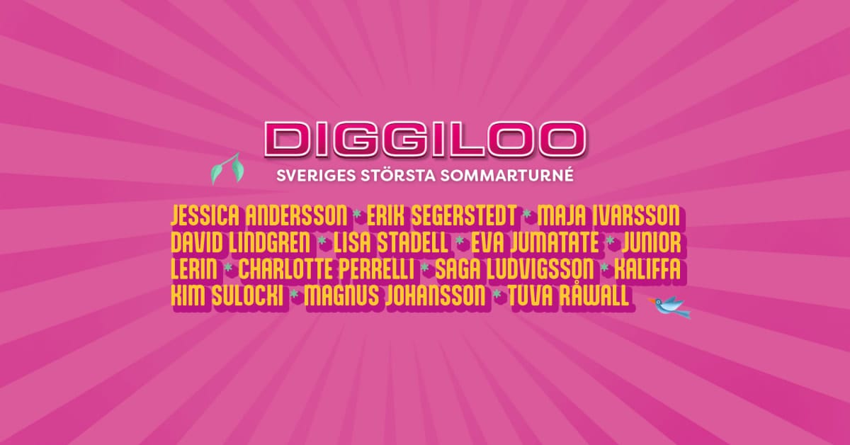 Exklusiv rabatt på Diggiloo 2026
