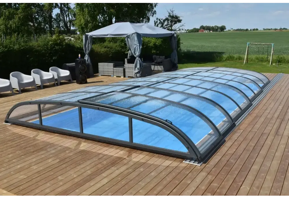 Pooltak NIVO KIT 860B 4×8 klarglas