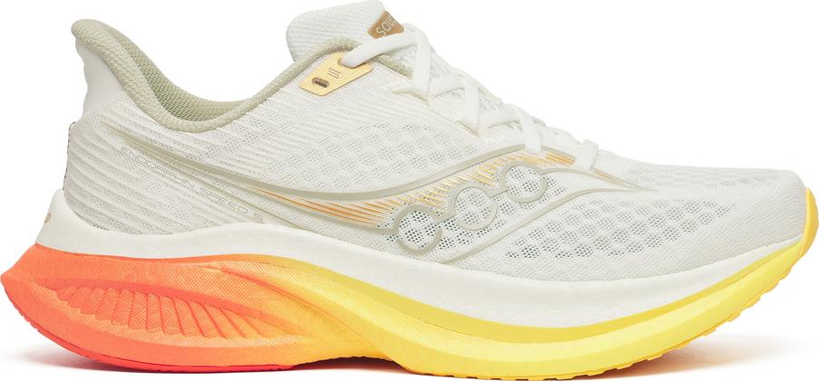 Saucony Men's Endorphin Speed 5 White/Crimson