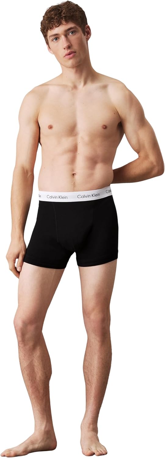 Calvin Klein Men's 3-Pack Trunk Boxers