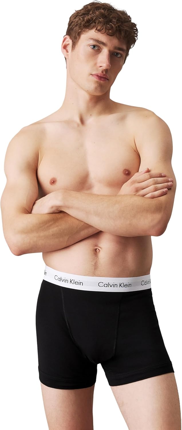 Calvin Klein Men's 3-Pack Trunk Boxers