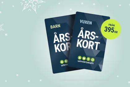 Universeum: 20% rabatt pa arskort (Chalmers ALUMN)