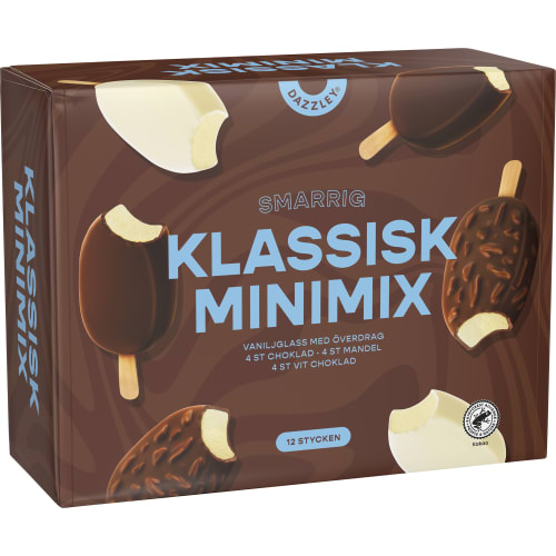 12-pack miniglassar.