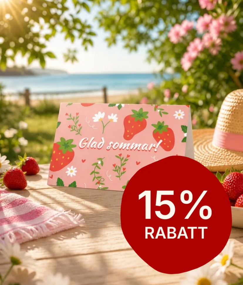 Sommarkampanj 2026 – Gåvokort och presenter