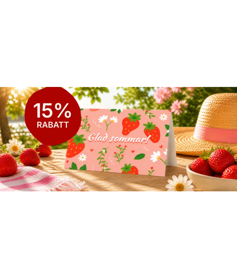 Sommarkampanj 2026 – Gåvokort och presenter