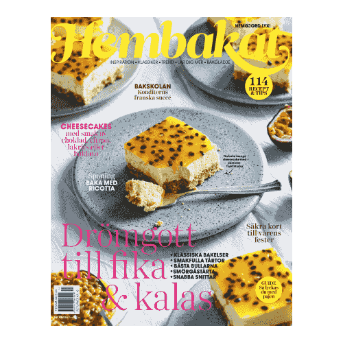 Prenumeration på Hembakat, för passionerade bakälskare