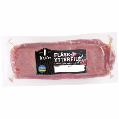 Svensk fläskytterfilé av hög kvalitet. Pris/kg.