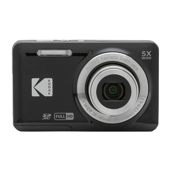 Kodak Pixpro FZ55 digitalkamera, svart