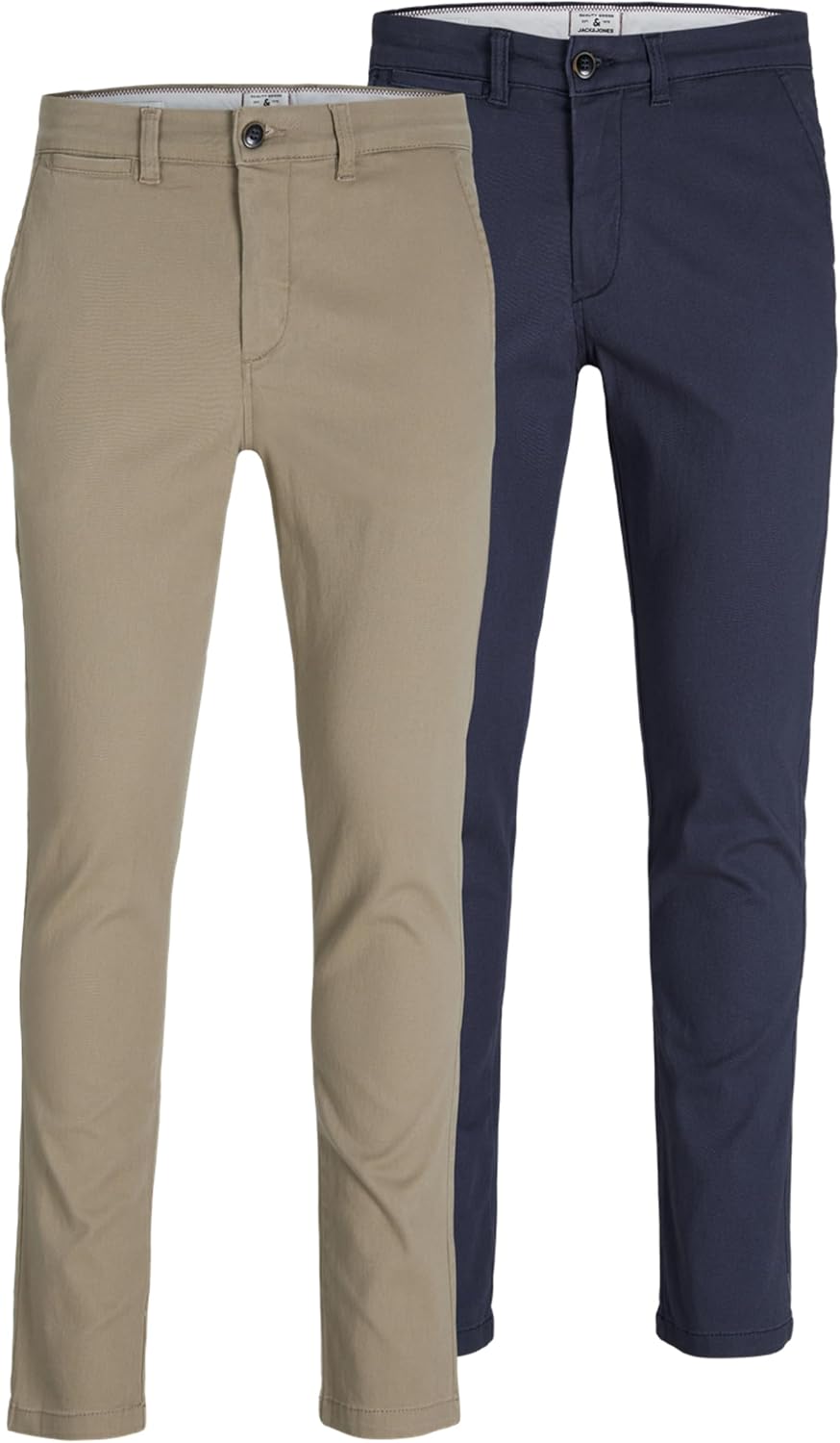 JACK & JONES herr chino byxor 2-pack, 2 par for 333 kr