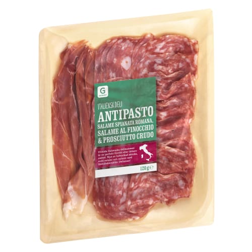 Antipasti, skivad. 120 g.