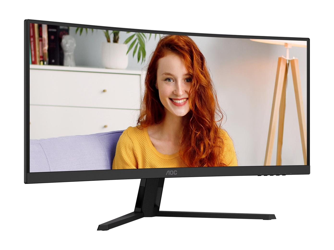 AOC CU34B3E 34-Inch Curved Monitor