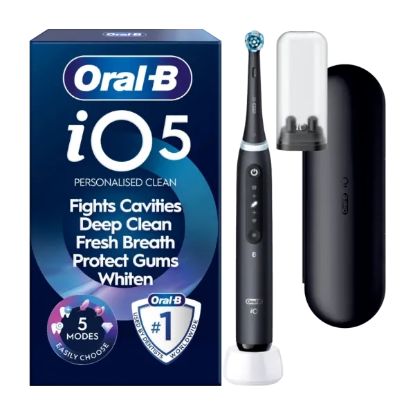 Oral-B iO5 eltandborste, matt svart