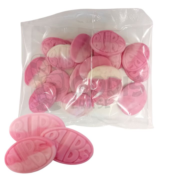 Bubs Smultron-Granatäpple Ovala Godisar 300 g