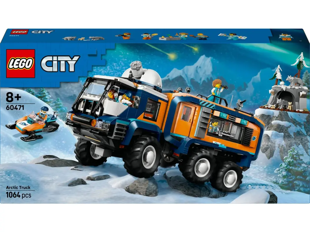 LEGO City 60471 Polarutforskarnas laboratoriebil